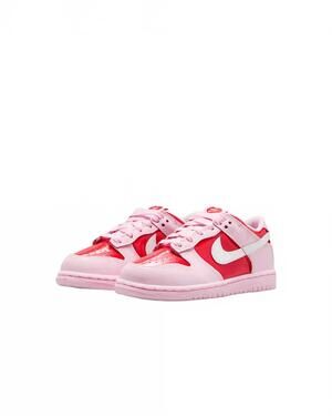 NEW NIKE kids dunk low “valentines day 2026” sneakers in ink foam/light crimson/